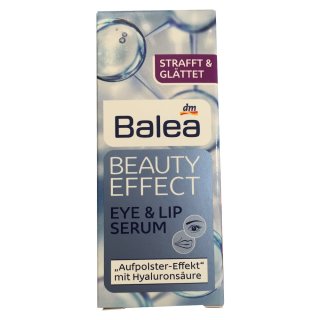 Balea - Beauty Effect Eye & Lip Serum 15ml