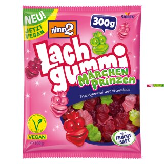 nimm2 Lachgummi Märchenprinzen (15x300g Beutel)