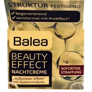 Balea Beauty Effect Nachtscreme mit Hyaluronsäure (50ml)