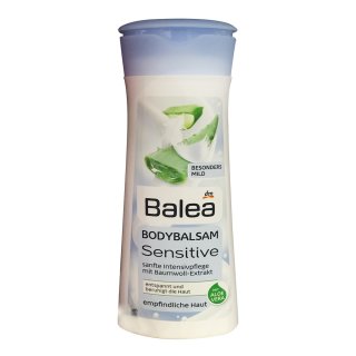 Balea Bodybalsam Sensitive mit Aloe Vera (400ml Flasche)