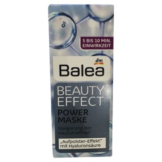 Balea Beauty Effect Power Maske Aufpolster Effekt mit Hyaluronsäure (50ml)
