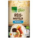 Edeka Bio Reiswaffeln mit Meersalz und Sesam verfeinert...