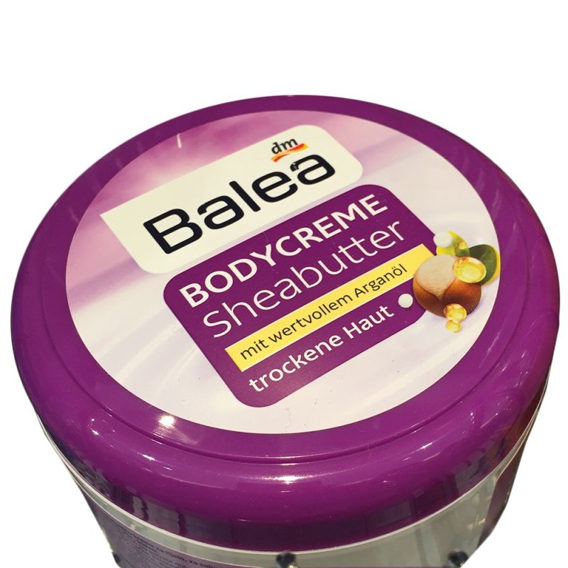 Balea Bodycreme Sheabutter mit wertvollem Arganöl für Trockenne Haut