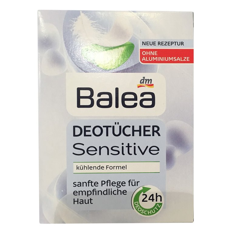 Balea DeoTcher Sensitive mit Aloe Vera (10St)