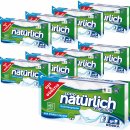 G&G Toilettenpapier 3-lagig 9 Pack mit je 8 Rollen a 200 Blatt