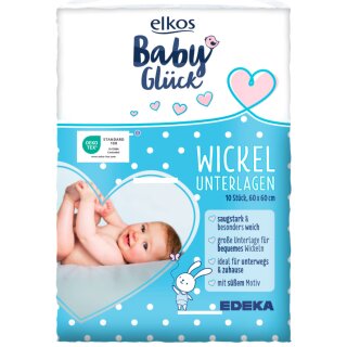 Elkos Baby Wickelunterlage 10er