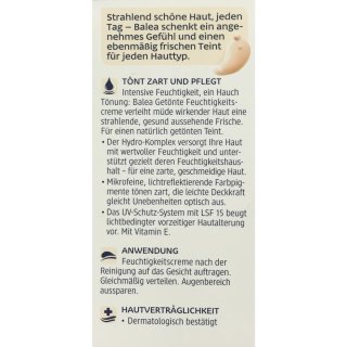 Balea getönte Feuchtigskeitscreme Light Beige mit Hydro Komplex (50ml)