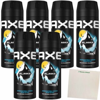Axe Bodyspray Alaska (6x150ml Deospray) VPE + usy Block