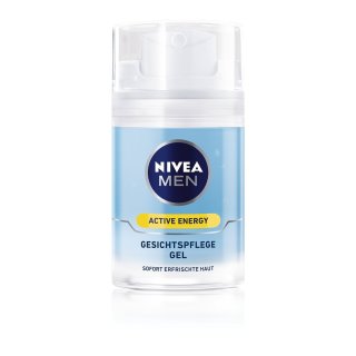 NIVEA MEN Active Energy Gesichtspflegegel (50 ml, Flasche)