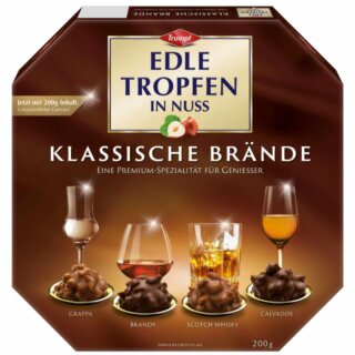 Trumpf Edle Tropfen Nuss Klassische Brände (200g Packung)