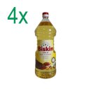 Biskin Gold Reines Pflanzenöl 4er Pack (4x 2 Liter) Gastro