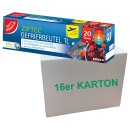 Gut&Günstig Ziptec Gefrierbeutel Flughafenbeutel 1 Liter VPE (16x20 Beutel)