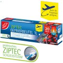 Gut&Günstig Ziptec Gefrierbeutel Flughafenbeutel...