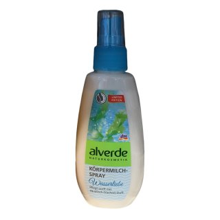 Alverde Körpermilch Spray Wasserliebe (150ml Flasche)