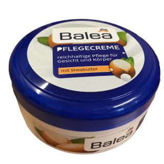 Balea Pflegecreme mit Sheabutter für Gesicht und Körper (250ml)