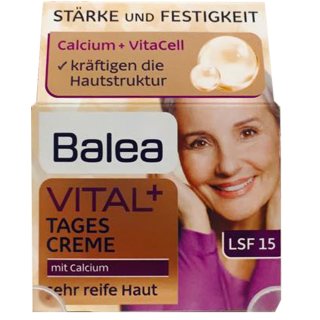 Balea Vital+ Tagescreme  mit Calcium, LSF15 (50ml)