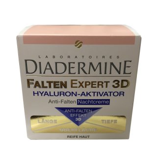 Diadermine Falten Expert 3D Hyaluron-Aktivator Nachtcreme (1X50ml)