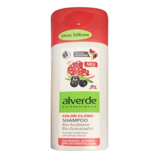 alverde NATURKOSMETIK Color-Glanz-Shampoo (200ml Flasche)