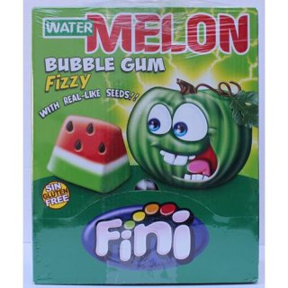 FINI Fizzy Boom Watermelon Kaugummis mit Wassermelone, 200 Stck. (1,1kg Packung)