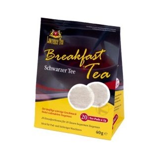 Teepads Lawrence Tea Schwarztee "Breakfast Tea", 20 St.