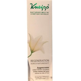 Kneipp Naturkosmetik Regeneration Augencreme (15ml)