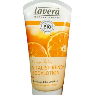 Lavera BIO Orange Feeling Vitalisierende Bodylotion (150ml Tube)