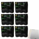 Green Cola 6er Pack (36x0,33l Dose Cola Stevia EINWEG) + usy Block