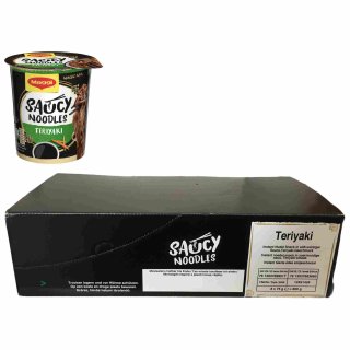 Maggi Magic Asia Saucy Noodles Teriyaki (8x75g Becher)