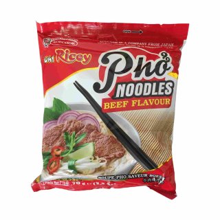 Acecook Oh Ricey Pho Instant Noodles Beef Flavour (70g Packung)