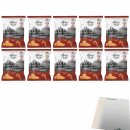 Les Chips de Lucien Tomate Basilikum 10er Pack (10x125g Beutel) + usy Block