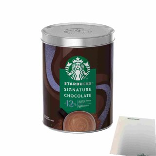 Starbucks Signature Chocolate 42% (330g Dose) + usy Block