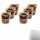 Nescafé Latte Caramel Biscuit Coffee Mix 6er Pack 19.2g x 120 Sticks (6x384g Packung) + usy Block