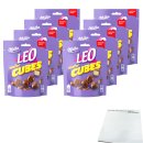 Milka Leo Wafer Cubes 8er Pack (8x150g Beutel) + usy Block
