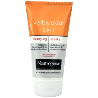 Neutrogena visibly clear 2-in-1 Reinigung & Maske (150ml Tube)