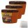 POULAIN Grand Aroma Schokoladenpulver 32% Cacao 3er Pack (3x450g Packung) + usy Block