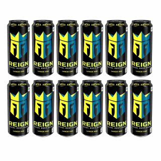 Reign Total Body Fuel Lemon Energy Drink (12x500ml Dose)