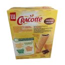 LU Cracotte Knuspriger Toast mit Schokoladenfüllung 4er Pack (4x200g Packung) + usy Block