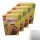 LU Cracotte Knuspriger Toast mit Schokoladenfüllung 4er Pack (4x200g Packung) + usy Block
