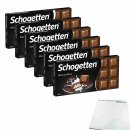 Schogetten Black & White 6er Pack (6x100g Packung) +...