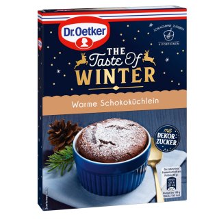 Dr. Oetker The Winter of Taste Warme Schokoküchlein (138g Packung)