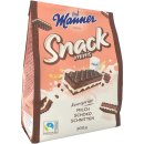 Manner Snack Minis Milch Schoko Schnitten 3er Pack (3x300g Packung) + usy Block