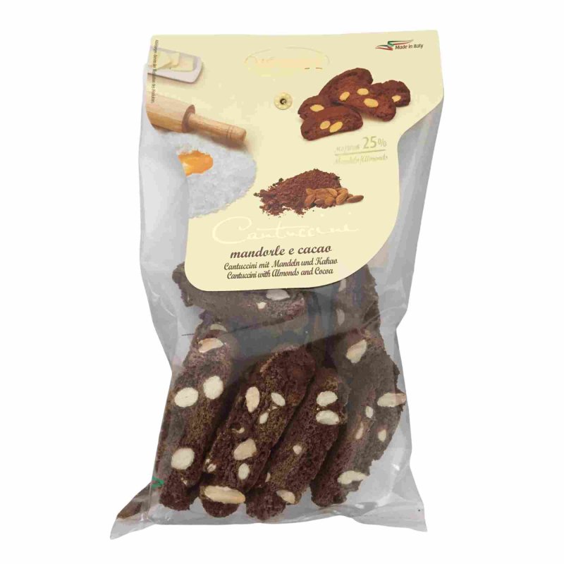 Monardo Cantuccini mit Mandeln und Kakao (220g)