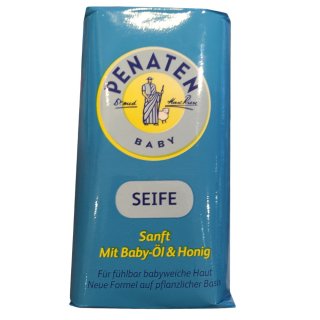Penaten Baby Seife Sanft mit Babylotion & Honig (100g)