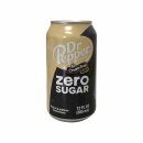 Dr. Pepper & Cream Soda zero sugar (12x0,355l Dose US Import) + usy Block