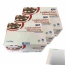 aro Lebkuchen Mischung 3er Pack (3x1kg Packung) + usy Block