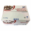 aro Lebkuchen Mischung 6er Pack (6x1kg Packung) + usy Block