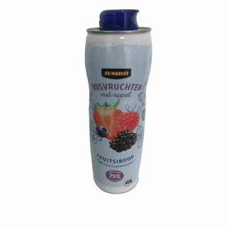 Jumbo Fruchtsirup Waldfrüchte mit Apfel (750ml Flasche)
