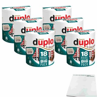 duplo Spekulatius Big Pack 18 Riegel 6er Pack (6x327,6g Packung) + usy Block