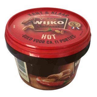 Wijko Satésaus Hot (500g Eimer)