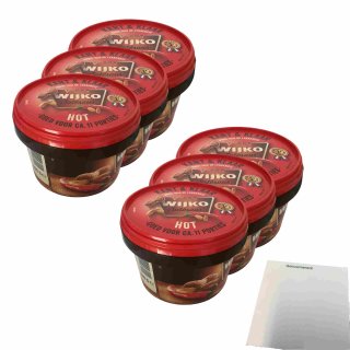 Wijko Satésaus Hot 6er Pack (6x500g Eimer) + usy Block